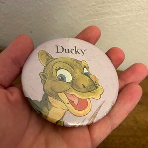 Vintage 1988 Pizza Hut Ducky Pin The Land Before Time 80s Retro